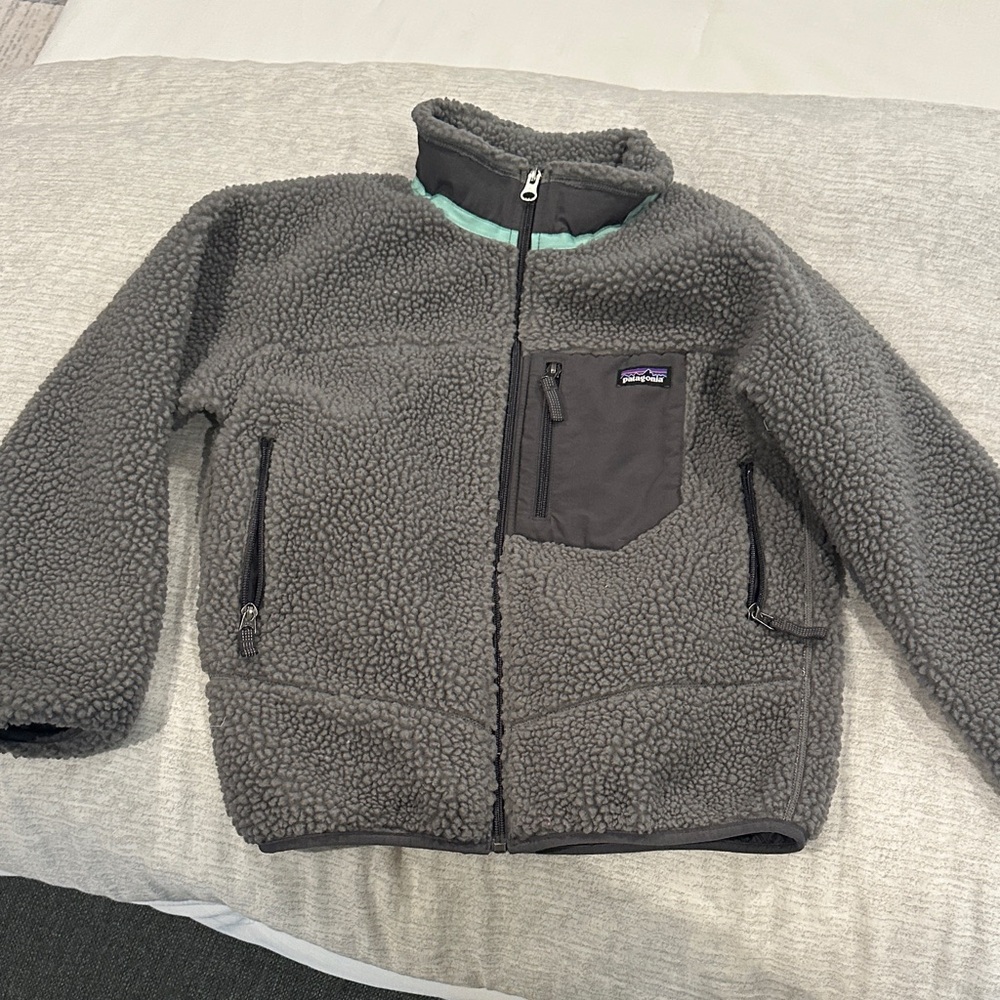 Patagonia Charcoal Sherpa Jacket